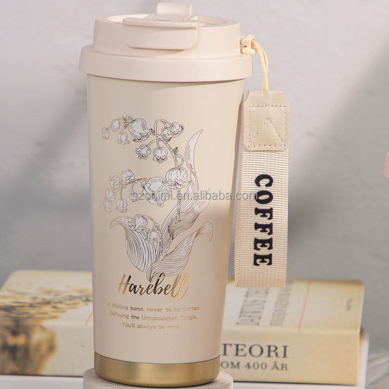 Stainless Steel Coffee Mug (SA2510-080) Tumbler Apricot