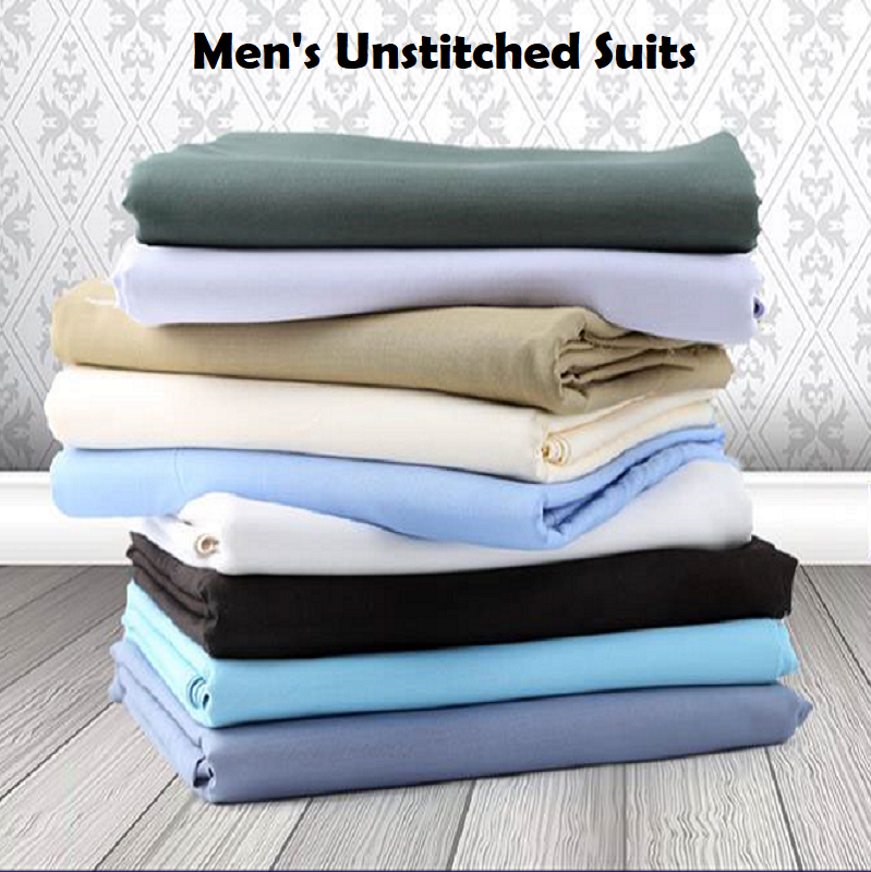 Men's unstitched clothes online discount