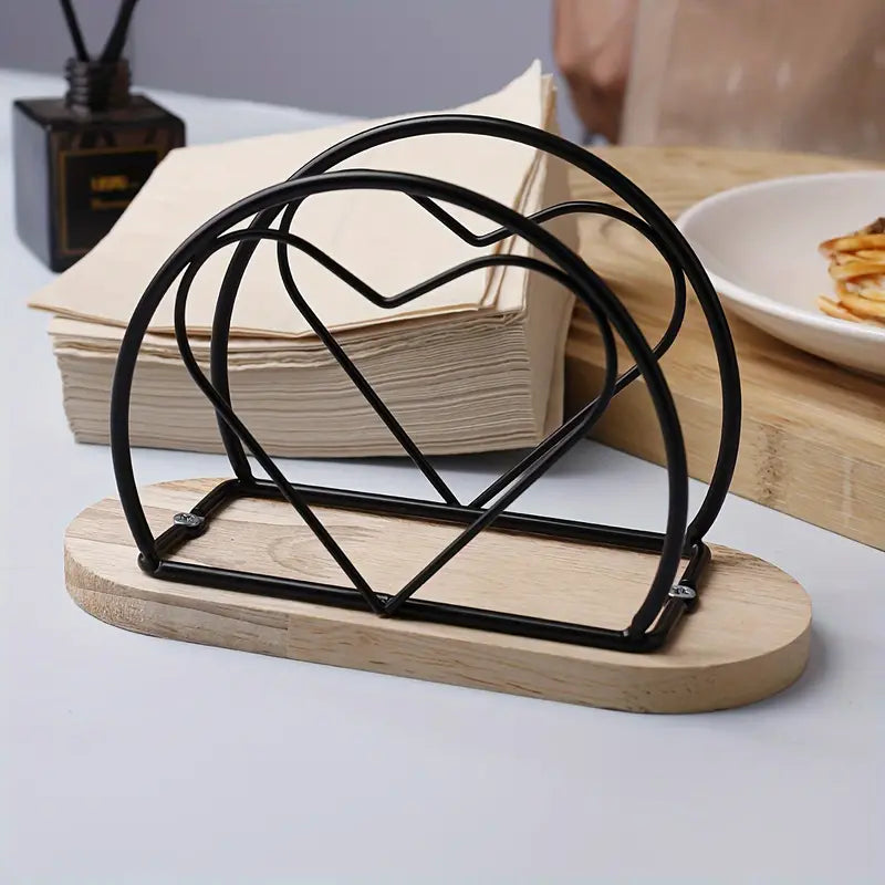 Metallic Napkins & Tissue Holder-14530Heart(SA2405-98) Tissue Box Apricot