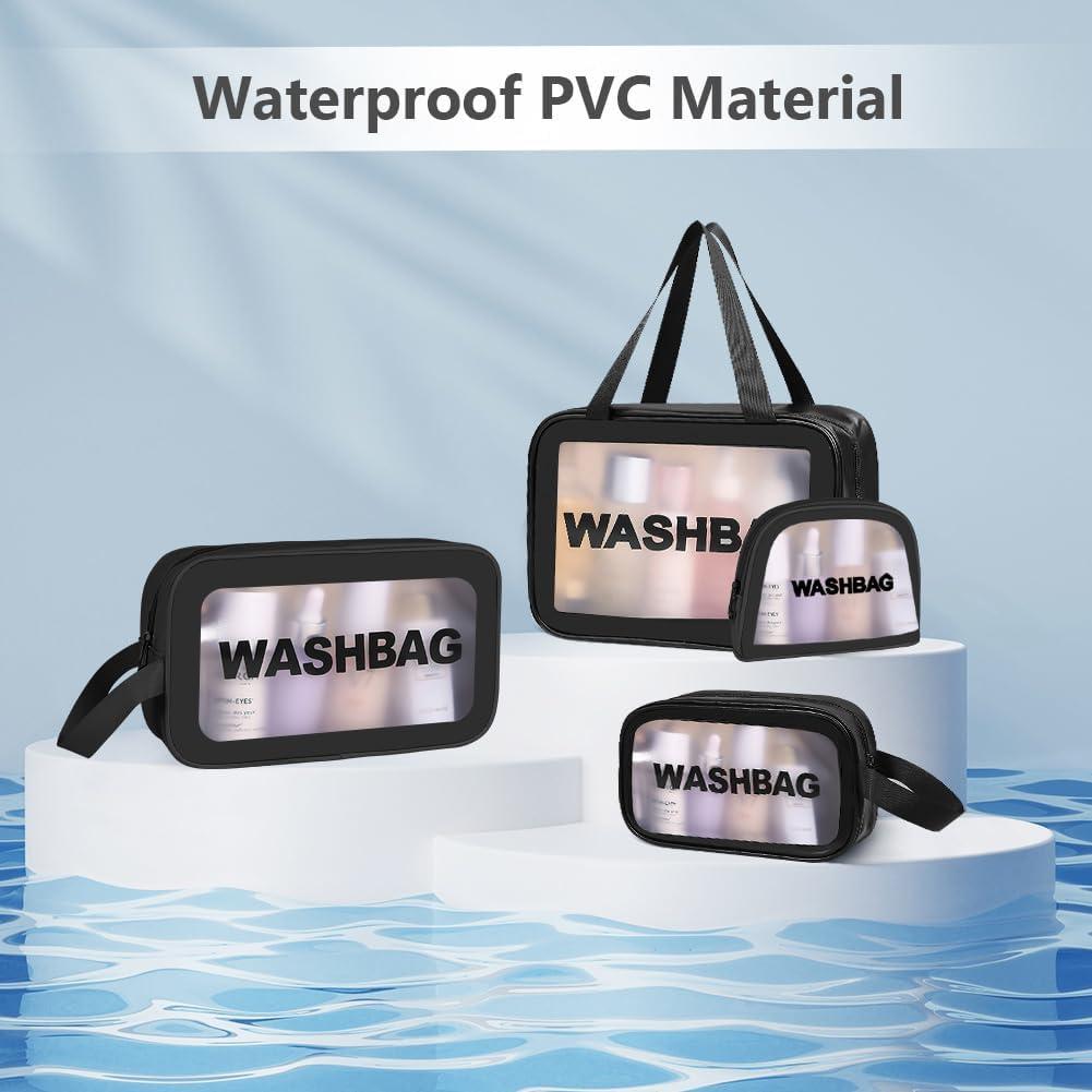 Portable Makeup Organizer Bag WASHBAG-Black14627 Small(SA2405-120) Cosmetic Organizer Apricot