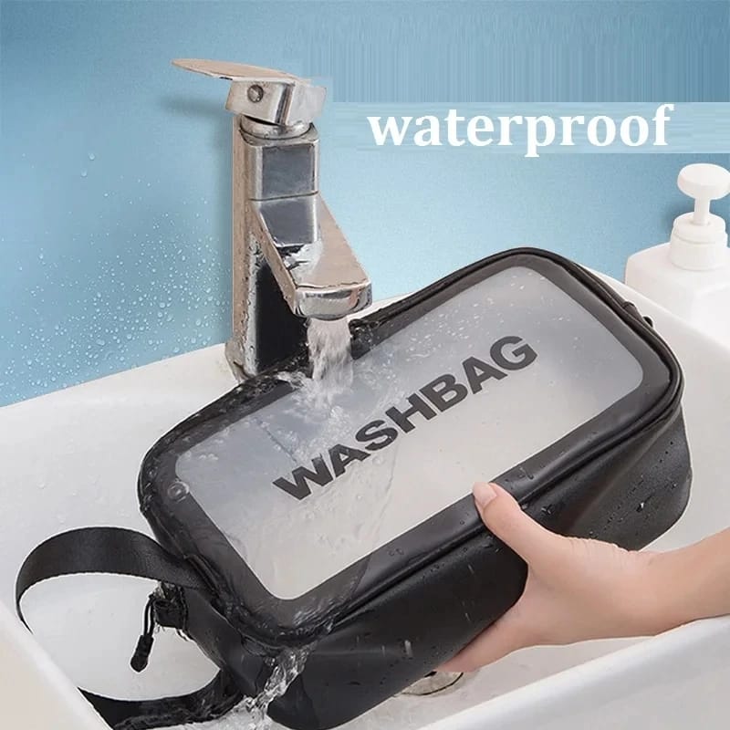 Portable Makeup Organizer Bag WASHBAG-Black14627 Small(SA2405-120) Cosmetic Organizer Apricot