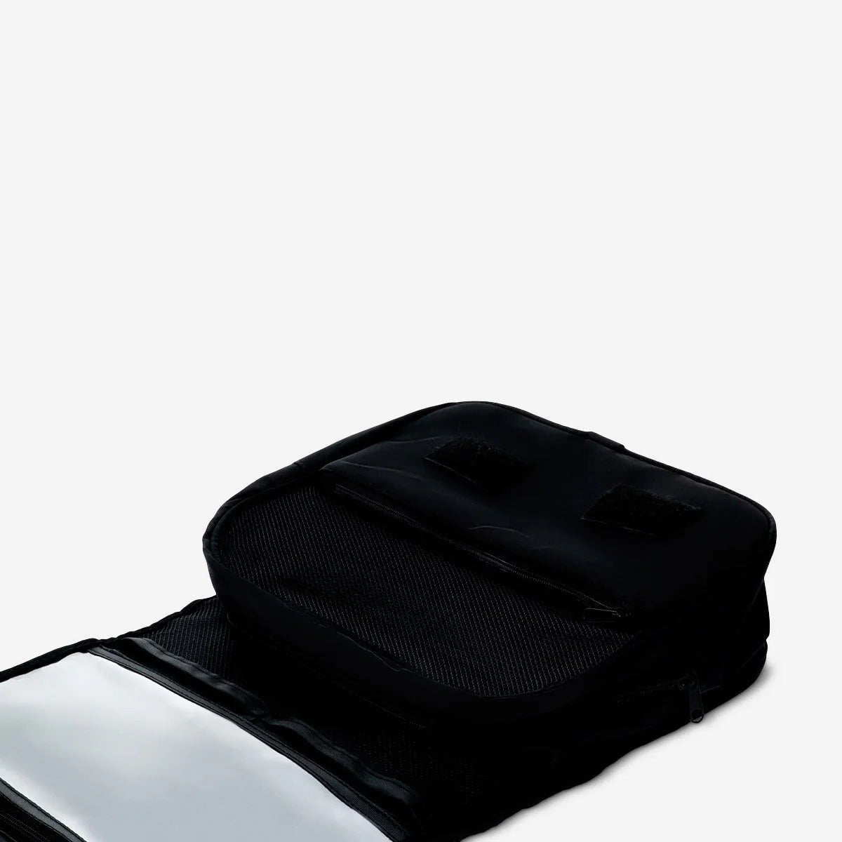 Portable Makeup Organizer Bag5567(SA2405-50)-Black Cosmetic Pouches Apricot