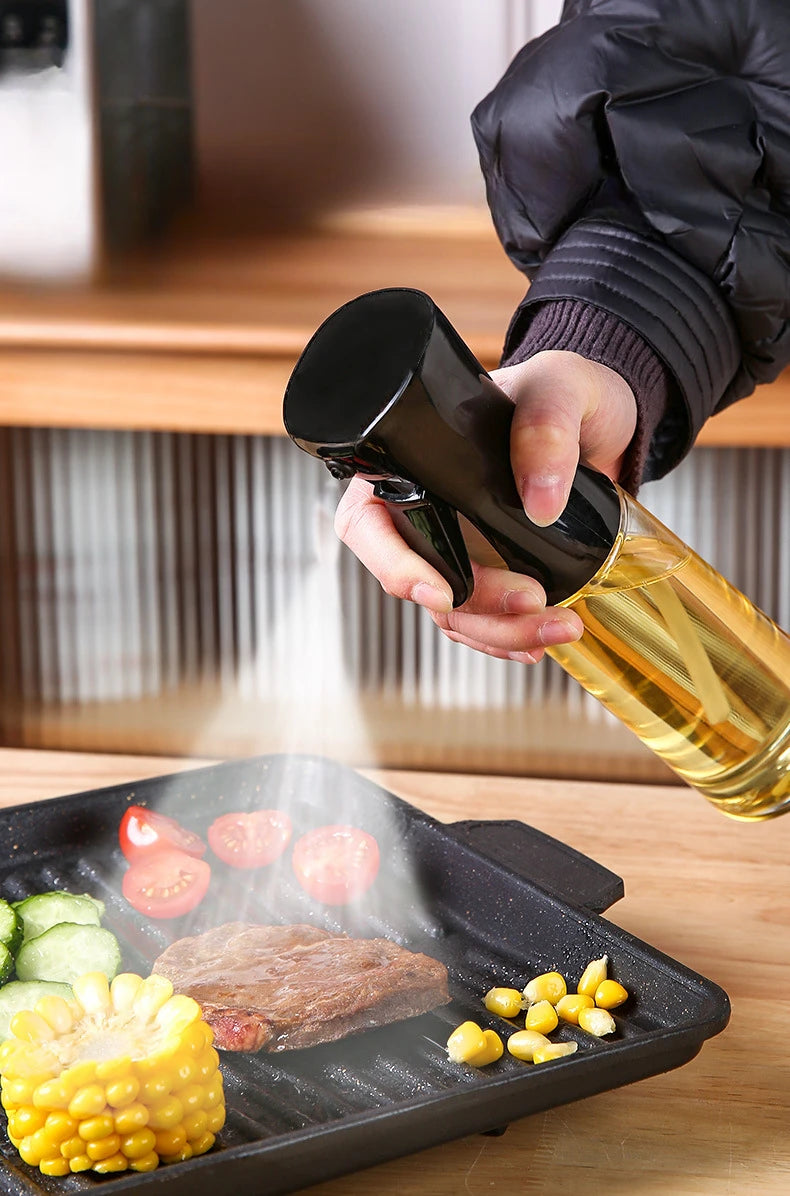 300ML Oil Spray Bottle-SA2411-46 Spice and sugar Jar Apricot