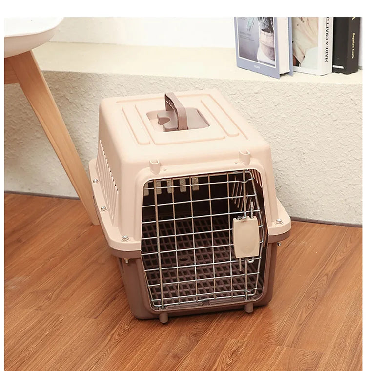 Portable Pet Carrier-SA2408-316 Mirror Apricot