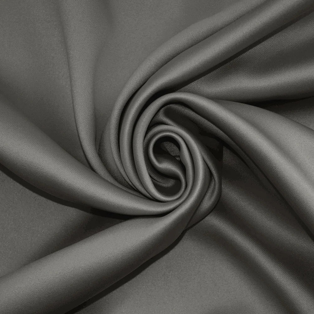 2 PCs Blackout Room Curtains-Grey Curtains Apricot