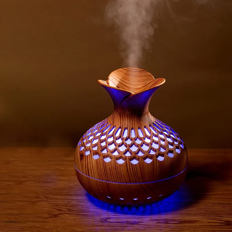 Ultrasonic Aromatherapy Air Humidifier-5863-(SA2405-198) Apricot