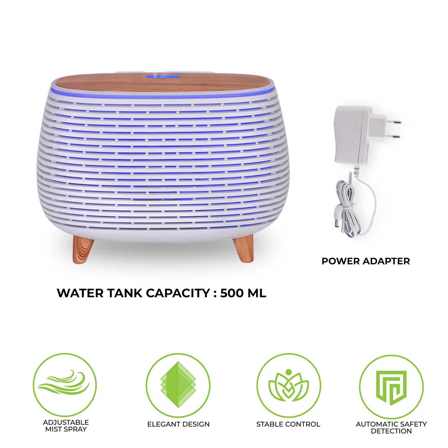 Ultrasonic Aromatherapy Air Humidifier(SA2405-190) Apricot