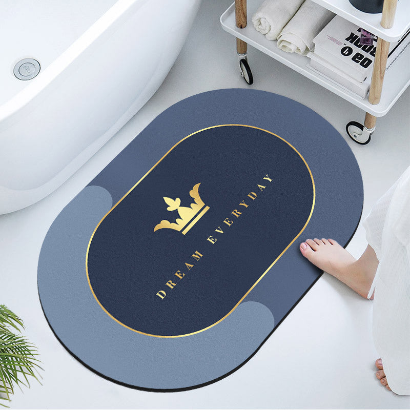 Water Absorbent Anti slip Bath mat-(SA2553-15)5886 DREAM EVERYDAY Bath Mats Apricot