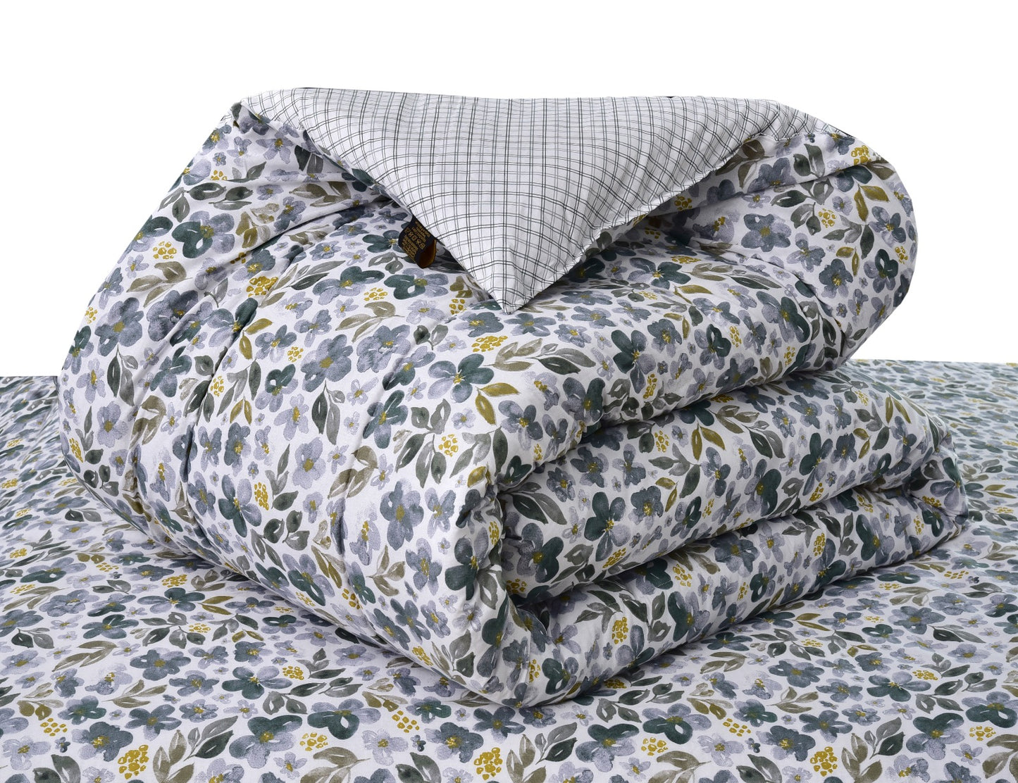 8 PCs Winter Comforter Set-Patrol Flower