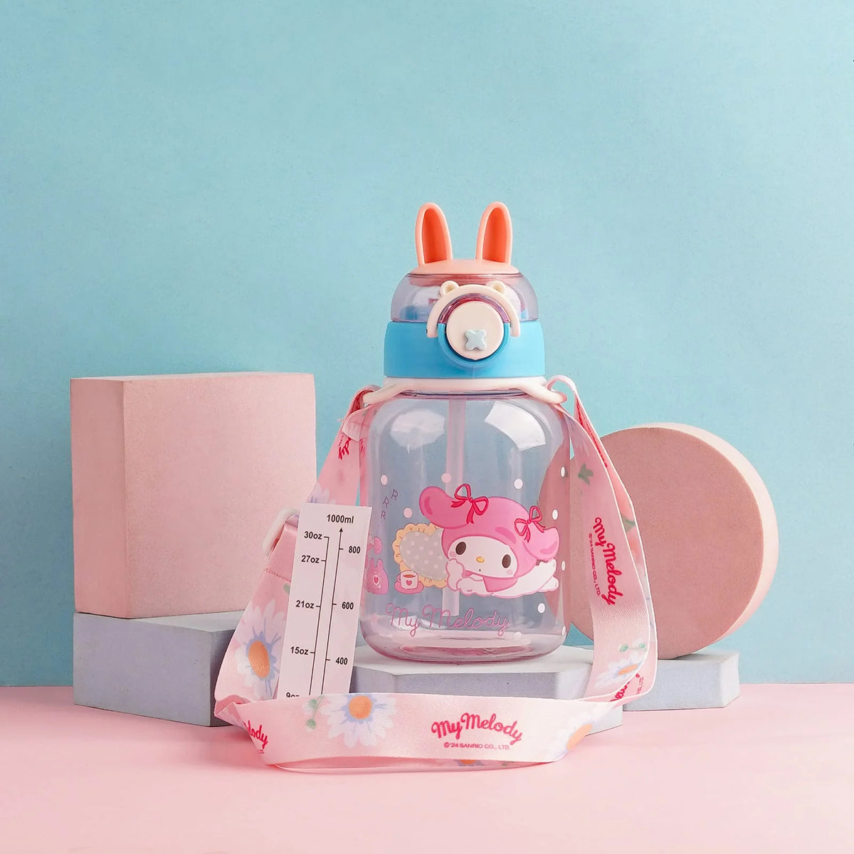 Being Together Water Bottle (SA2510-145) Apricot Pink