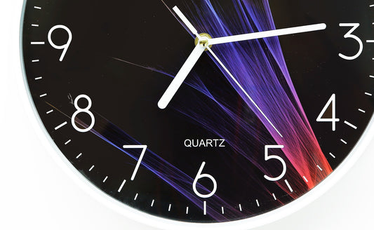 30CM Wall Clock- Blue Art (SA2405-204) Clock Apricot