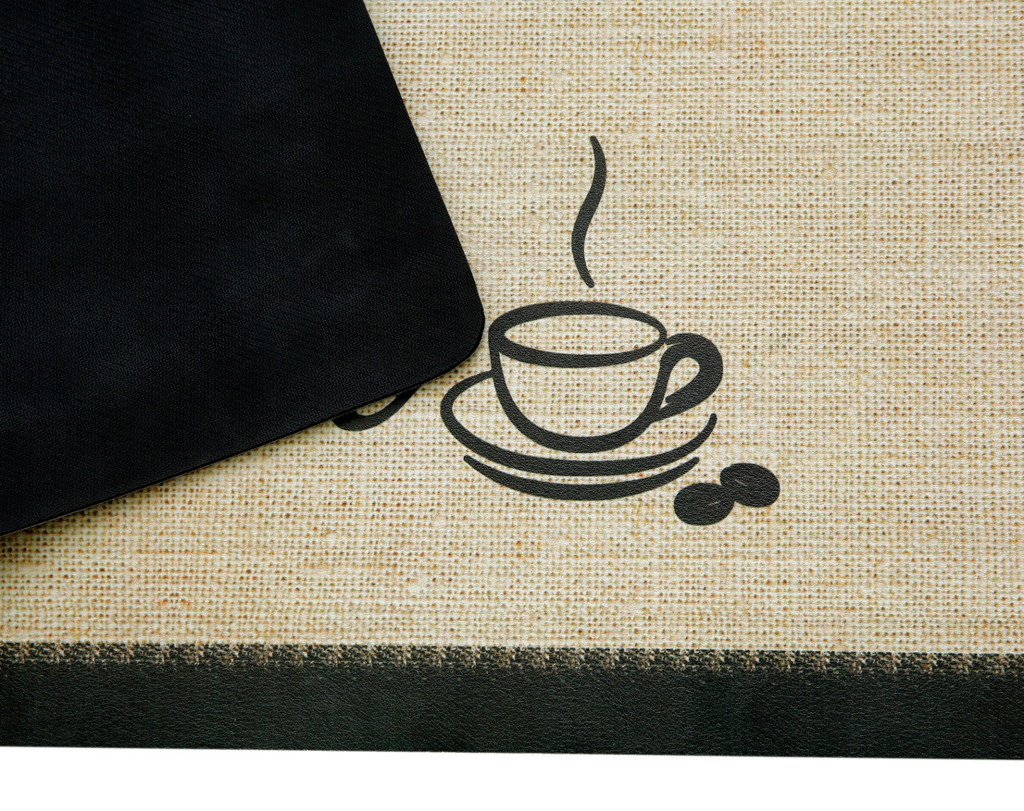 AntiSkid Dish Drying Heat & Water Protector Mat-SA-2553-2(Coffee) Rugs Apricot