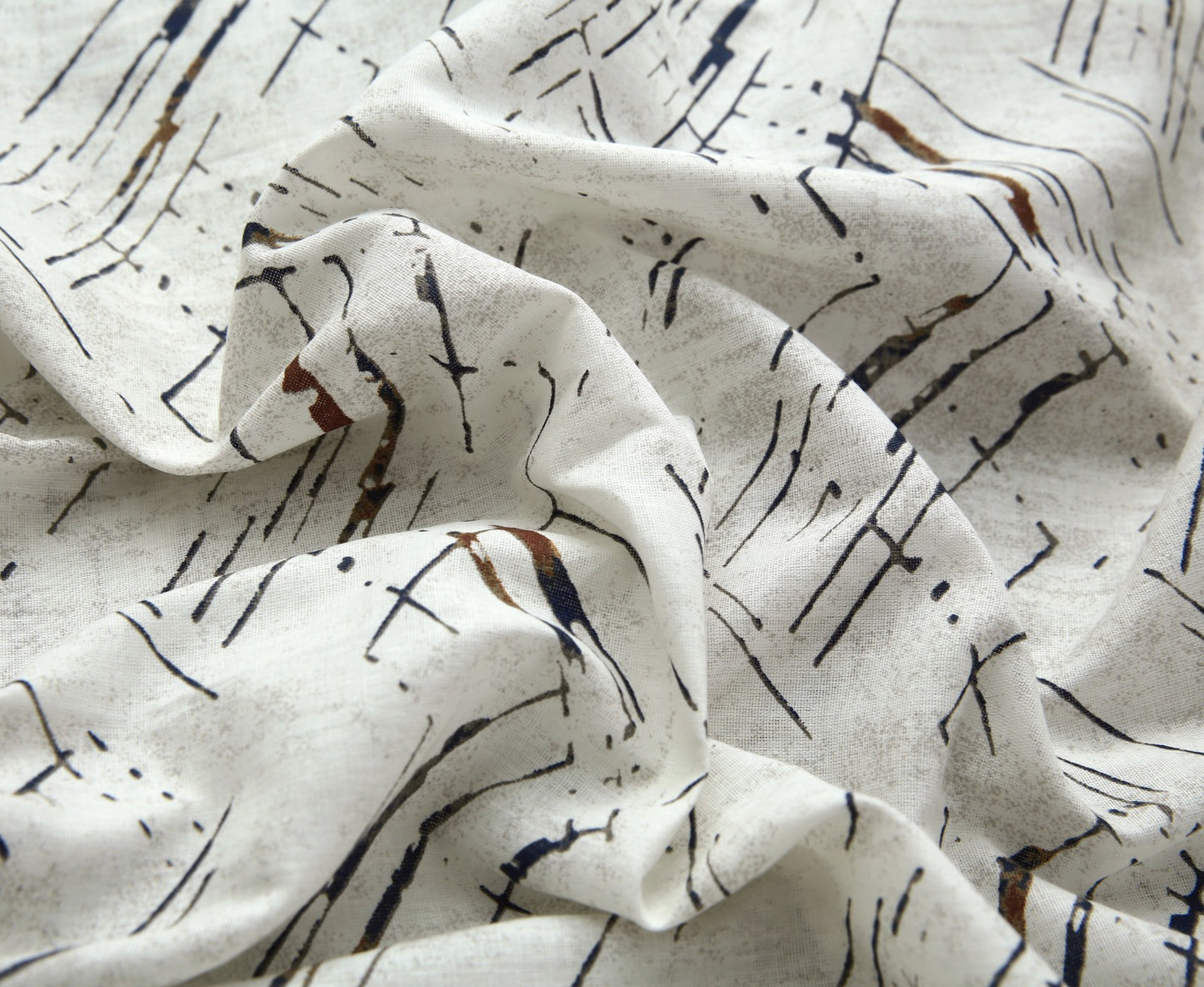 8 PCs Winter Comforter Set-Blue Texture Comforters Apricot