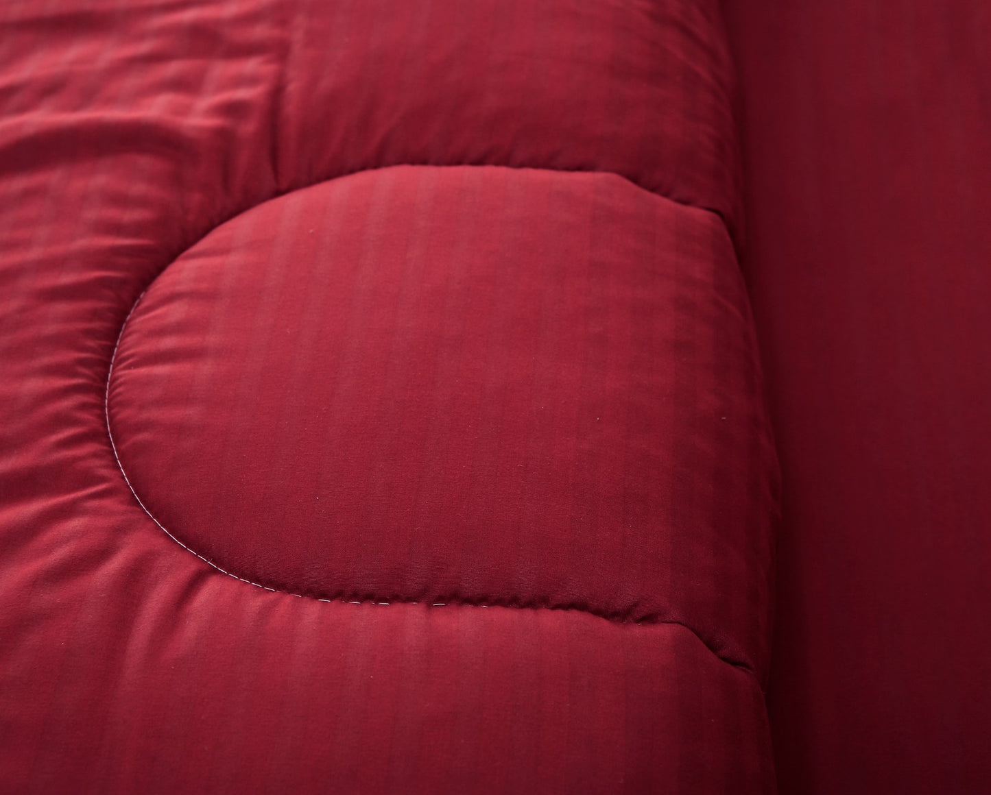 8 PCs Winter Comforter Set- Maroon Comforters Apricot