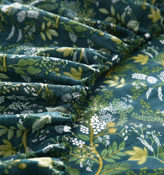 Fitted Bed Sheet- Persian Lilly Fitted Sheets Apricot