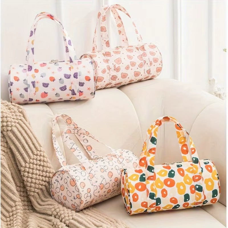 Portable Bra and Sock Storage Box-SA2408-333 Cosmetic Organizer Apricot