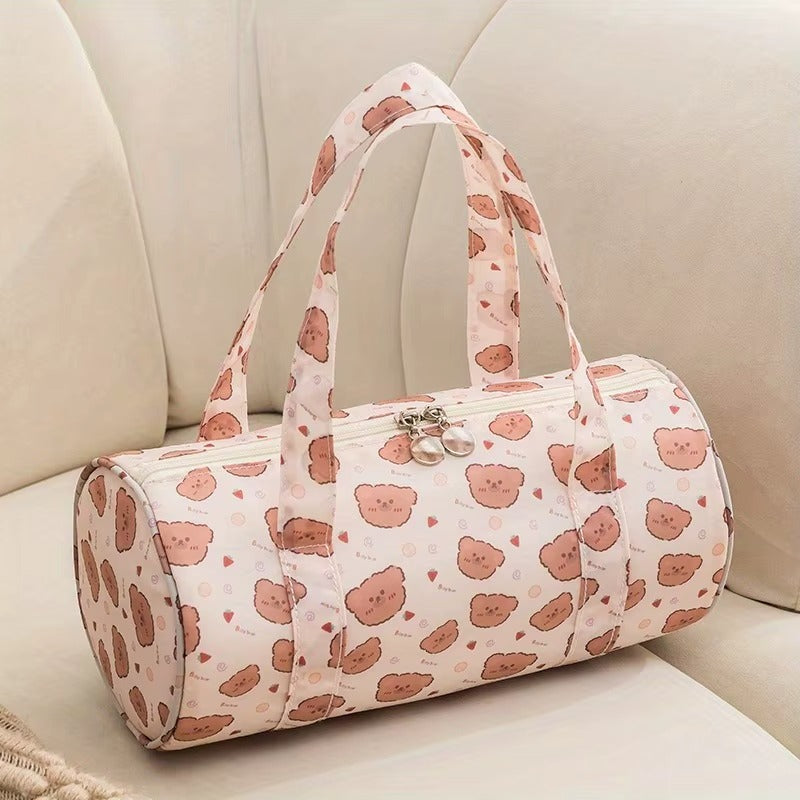 Portable Bra and Sock Storage Box-SA2408-333 Cosmetic Organizer Apricot