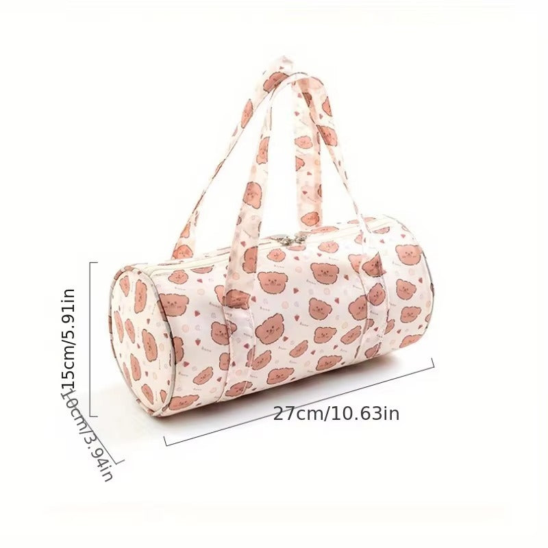 Portable Bra and Sock Storage Box-SA2408-333 Cosmetic Organizer Apricot