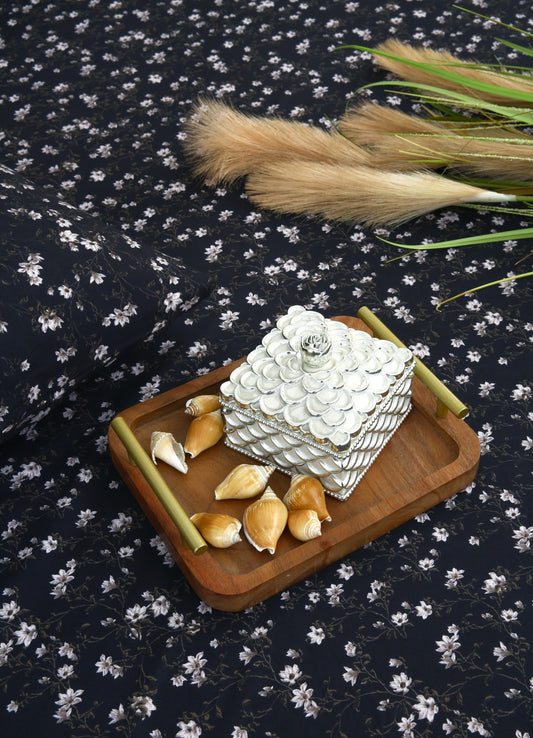 2Pcs Single Bed Sheet-White Jazmin single bed sheet Apricot