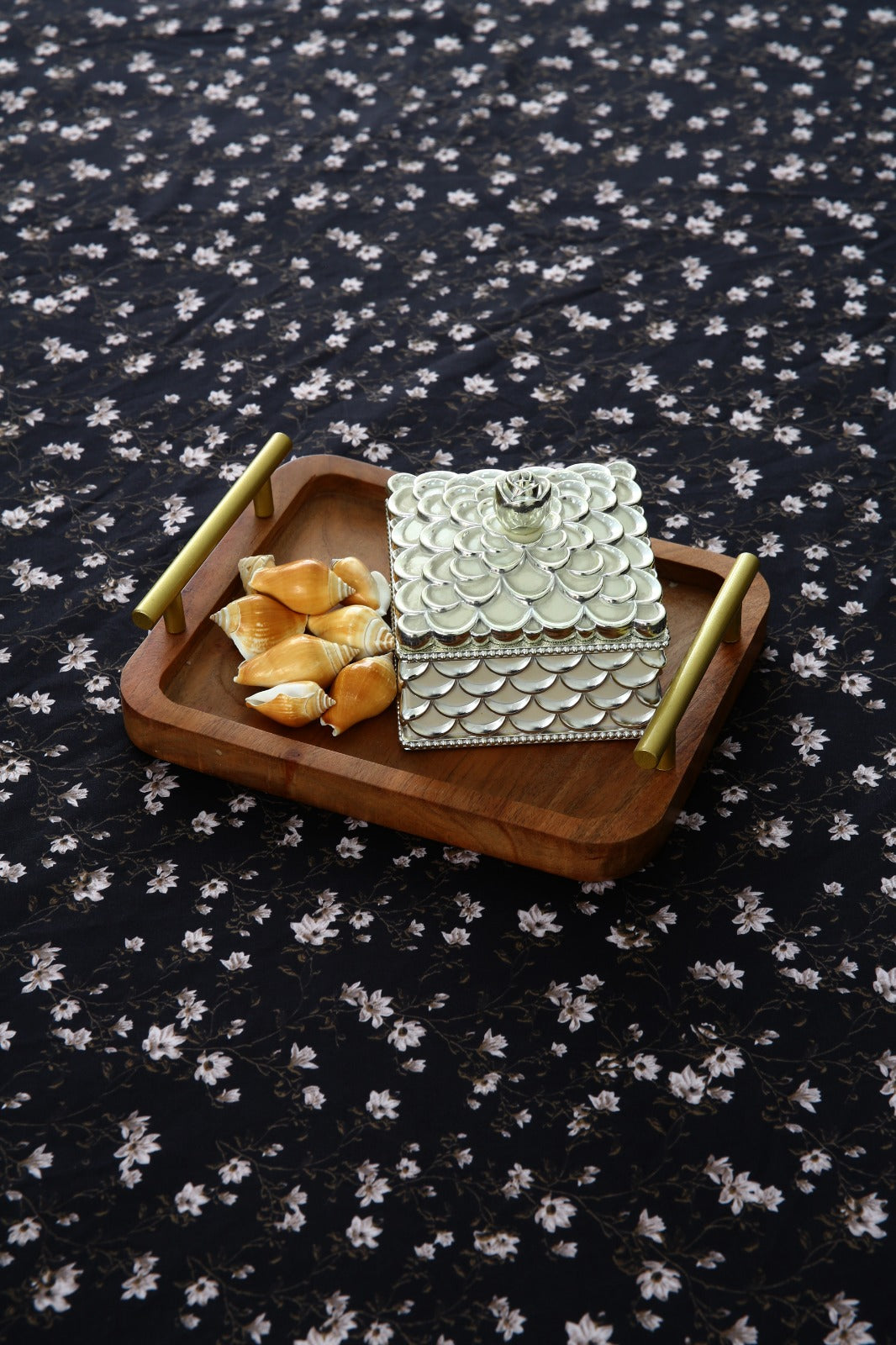 2Pcs Single Bed Sheet-White Jazmin single bed sheet Apricot