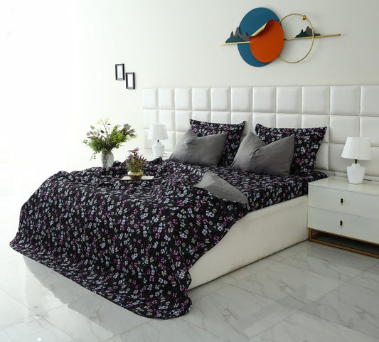 6 PCs Dyed Bed Spread Set-Rosemary Bed Spread Apricot