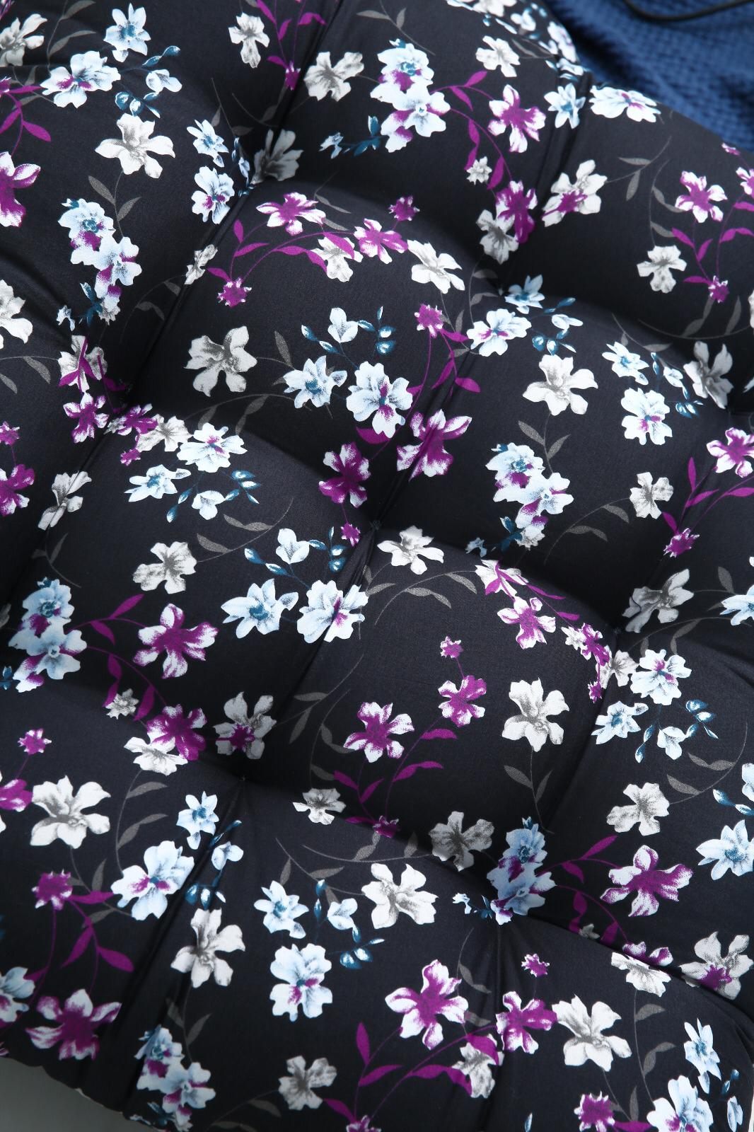 Digital Printed Square Floor Cushions-Rosemary cushions Apricot