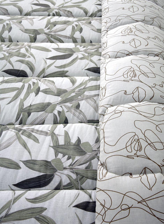 1 PC Double Winter Comforter-Pine Comforters Apricot