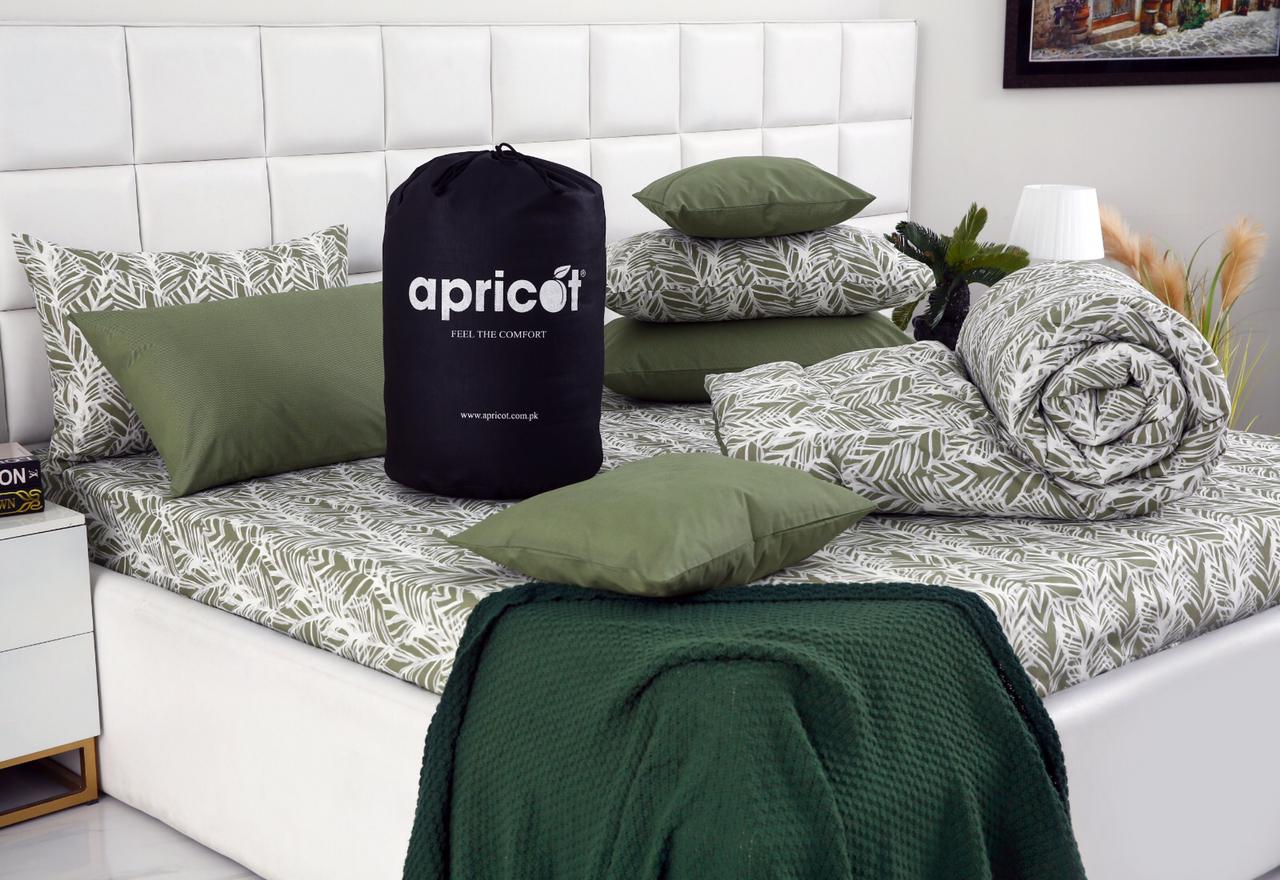 8 PCs Winter Comforter Set-Emeralds