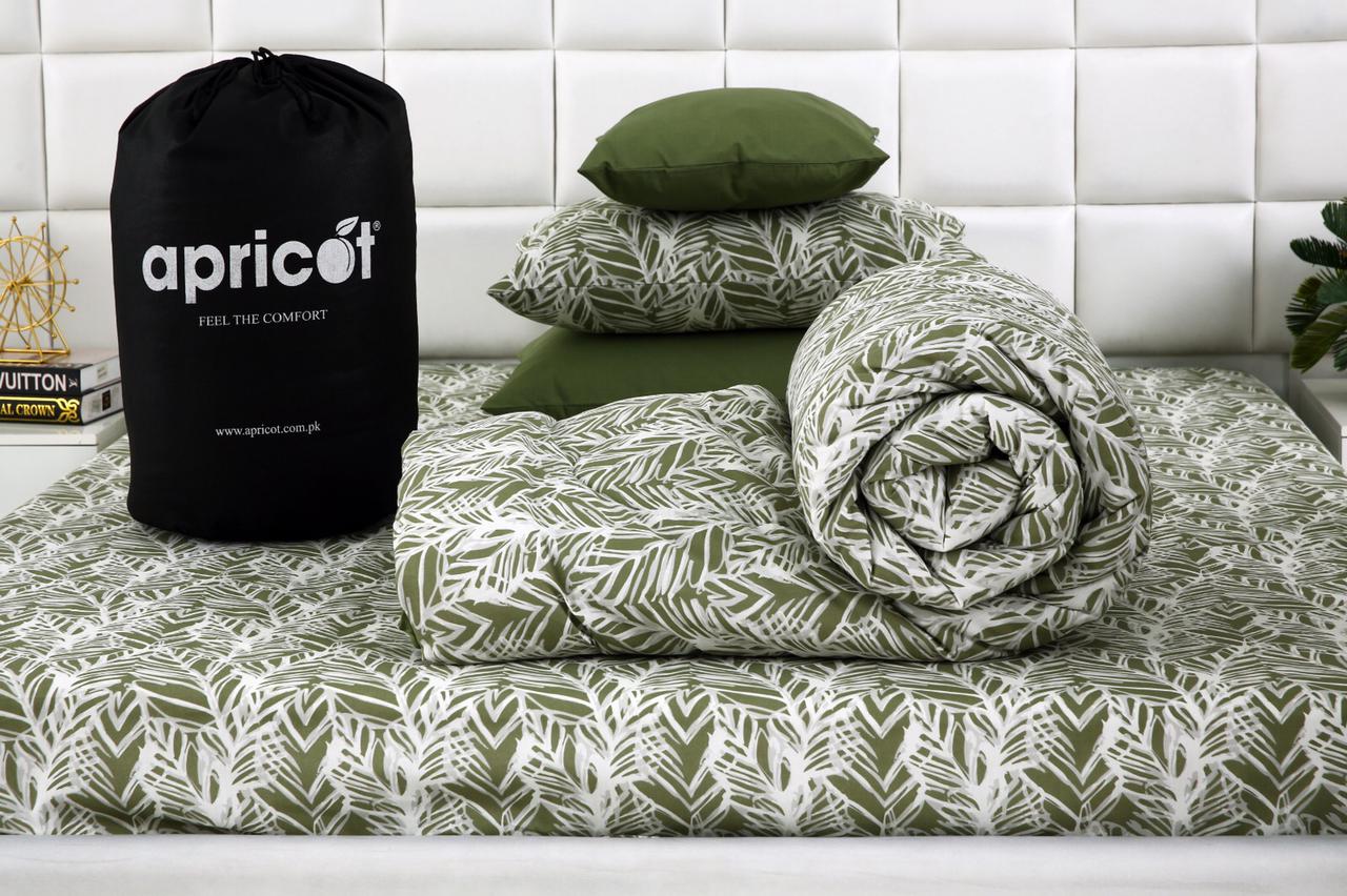 8 PCs Winter Comforter Set-Emeralds