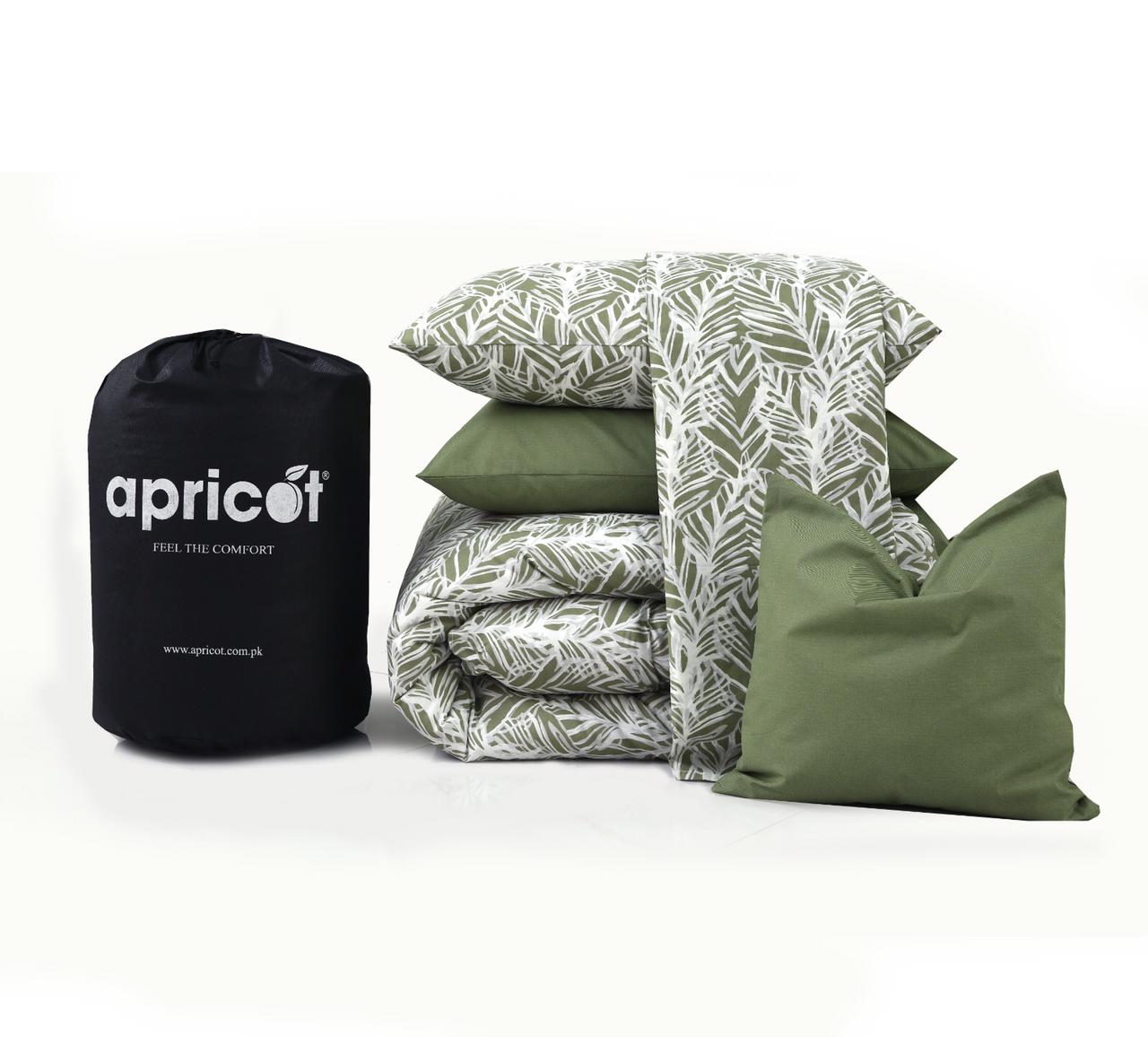 8 PCs Winter Comforter Set-Emeralds