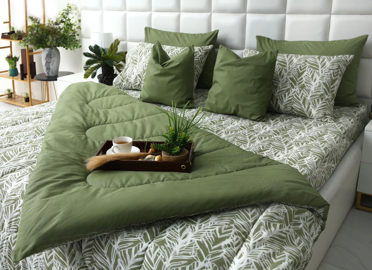 8 PCs Winter Comforter Set-Emeralds