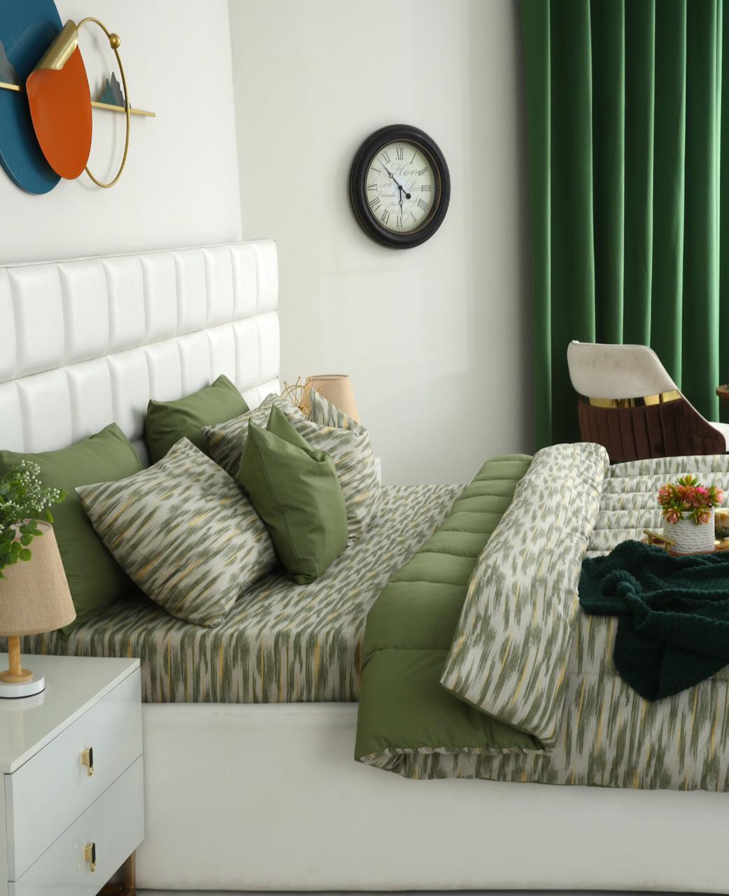 8 PCs Winter Comforter Set-Dense
