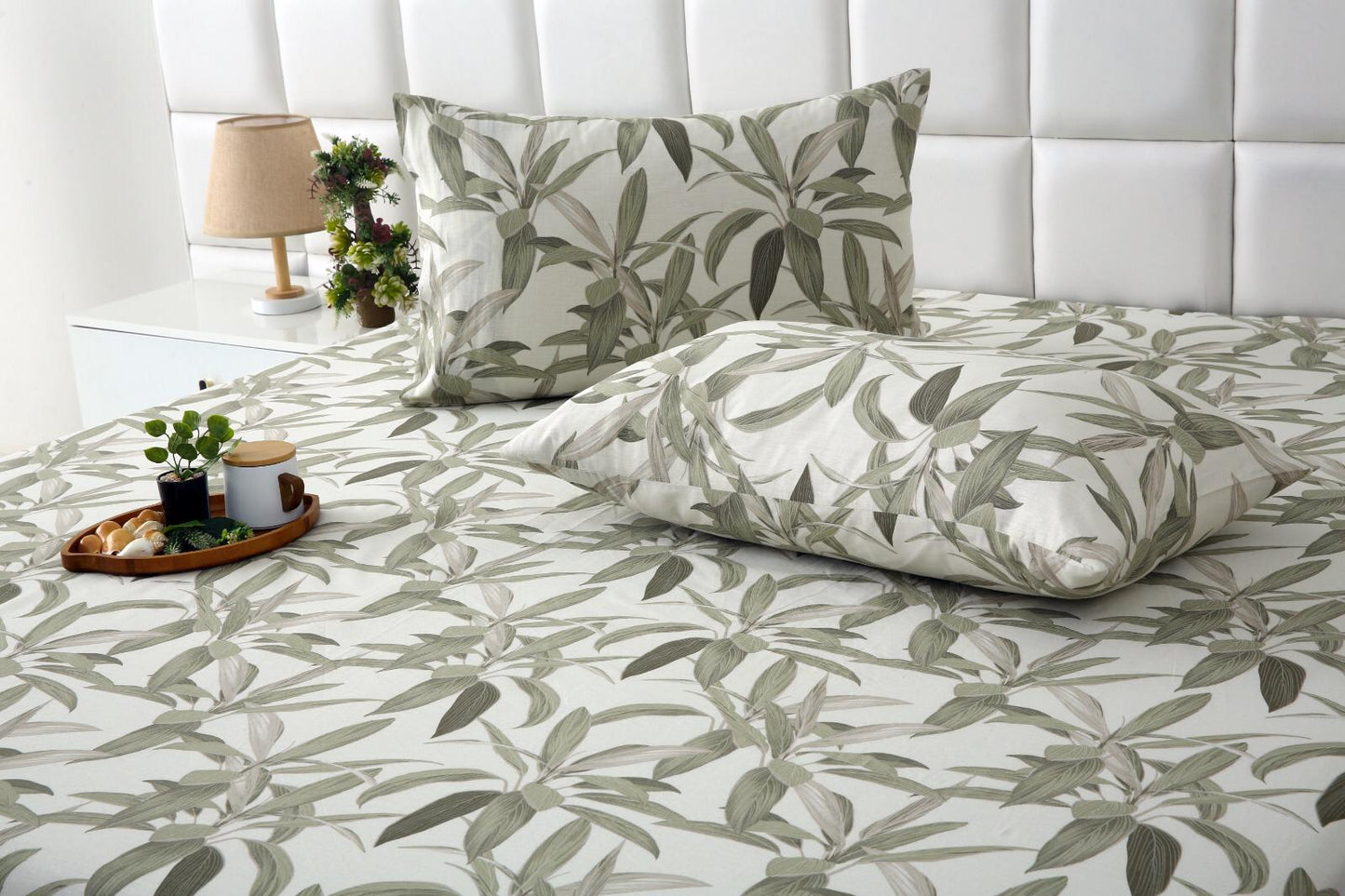 Fitted Bed Sheet-Pines Fitted Sheets Apricot