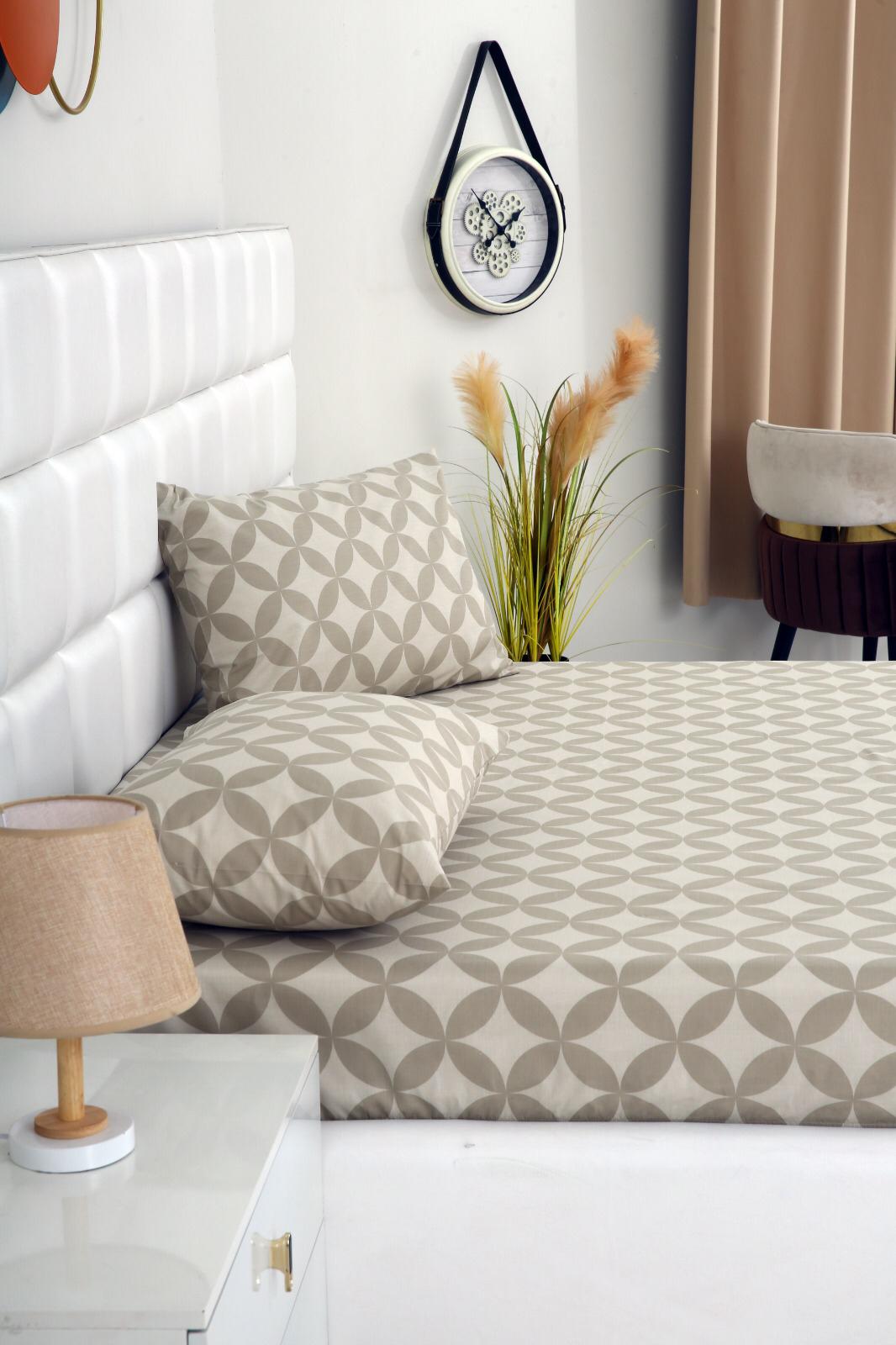 Fitted Bed Sheet-Russet Fitted Sheets Apricot