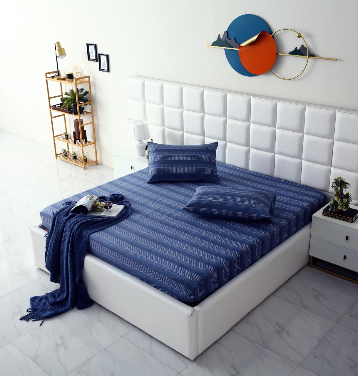 Fitted Bed Sheet-Sapphire Fitted Sheets Apricot