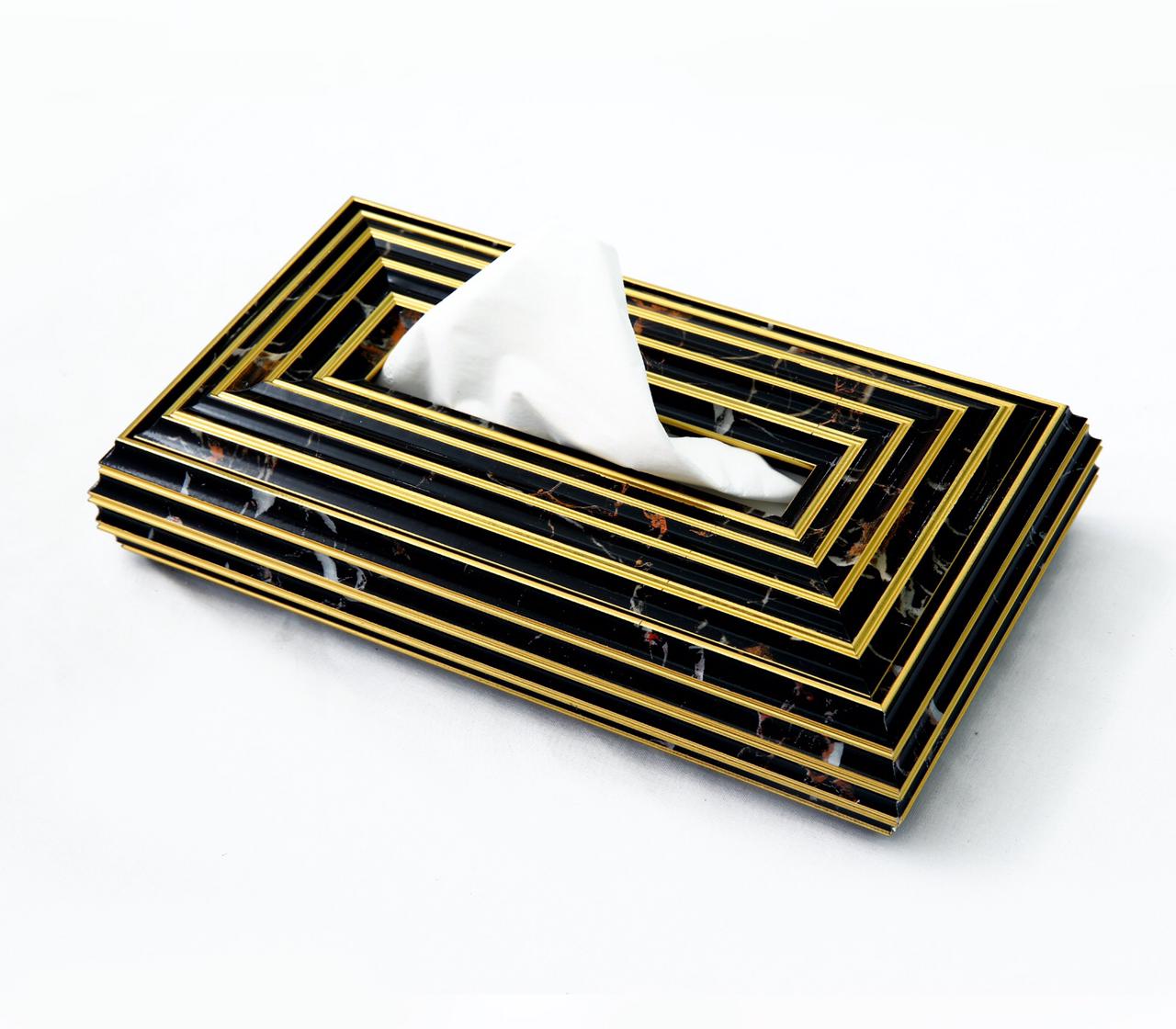 Acrylic Tissue Box-SA2408-244 Tissue Box Apricot