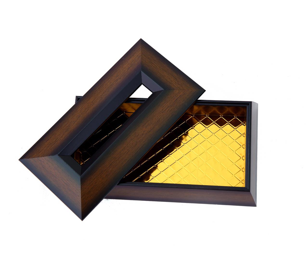 Acrylic Tissue Box-SA2408-246 Tissue Box Apricot