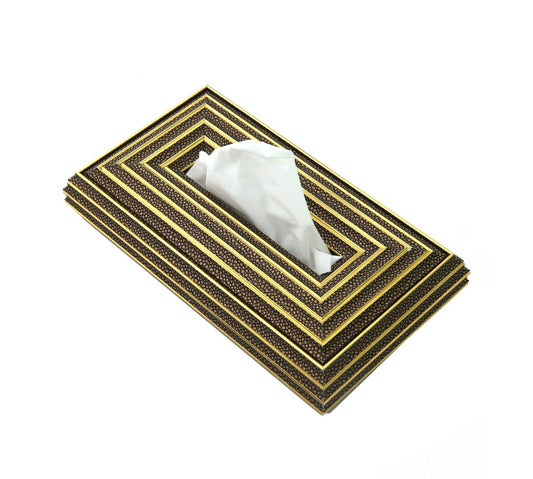 Acrylic Tissue Box-SA2408-243 Tissue Box Apricot