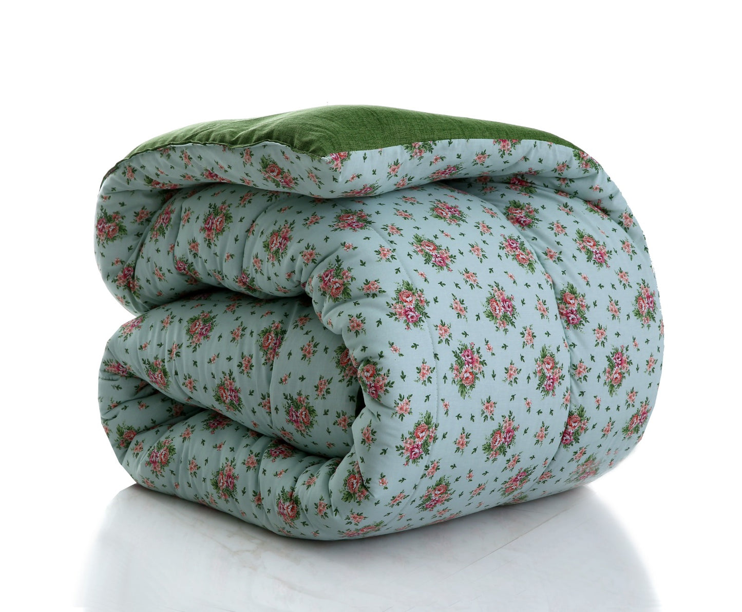 8 PCs Winter Comforter Set-Verdant