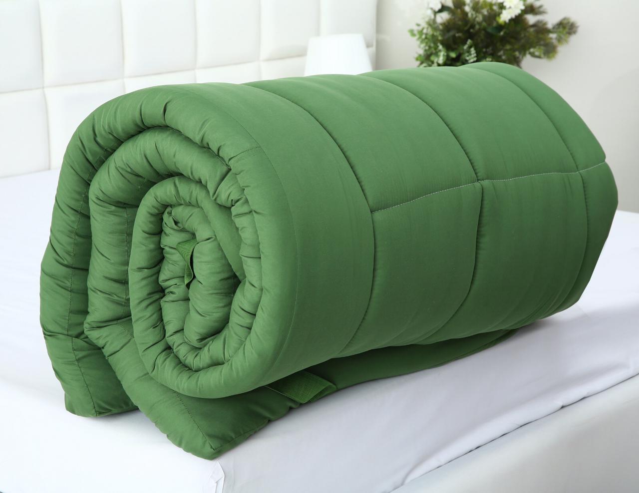 Winter Mattress Topper 700 GSM-Olive Comforters Apricot
