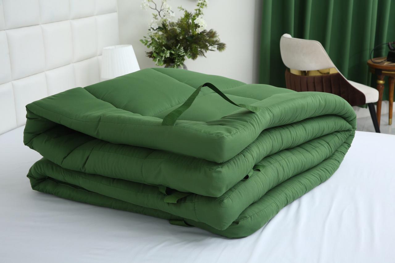 Winter Mattress Topper 700 GSM-Olive Comforters Apricot