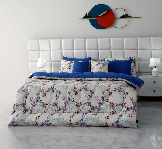 8 PCs Winter Comforter Set-Meihua