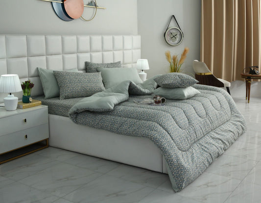 8 PCs Winter Comforter Set-Spoonflowers Comforters Apricot