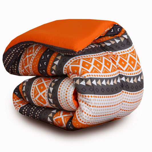 1 PC Double Winter Razai-Mexican Style Comforters Apricot