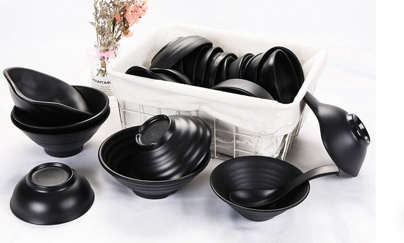 13 PCs Soup/Noddles Serving Bowls-SA2408-205 cooking set Apricot