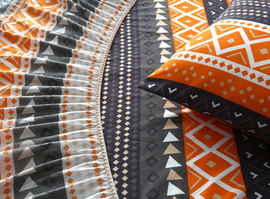 Fitted Bed Sheet-Mexican Style Fitted Sheets Apricot