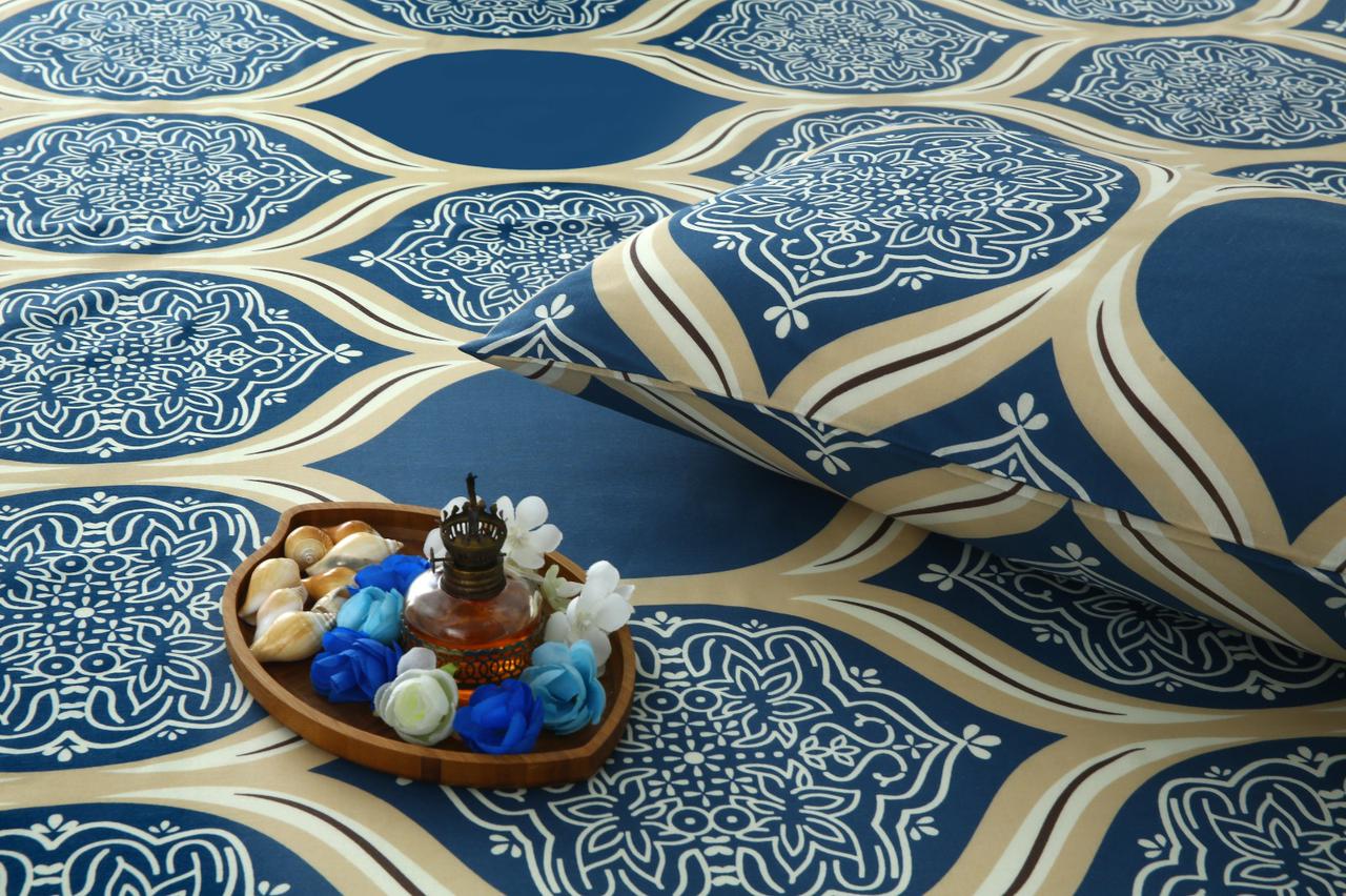 2Pcs Single Bed Sheet-Sb101 single bed sheet Apricot