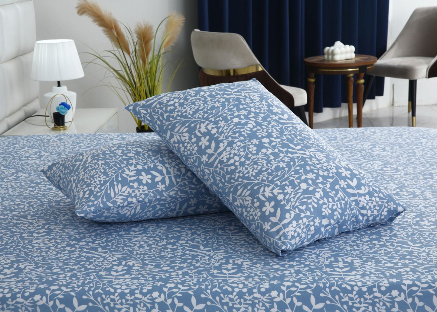 3 PCs Double Bed Sheet-DB181