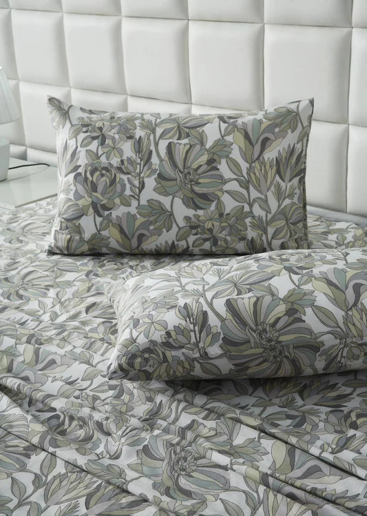 2Pcs Single Bed Sheet-SB-111 single bed sheet Apricot