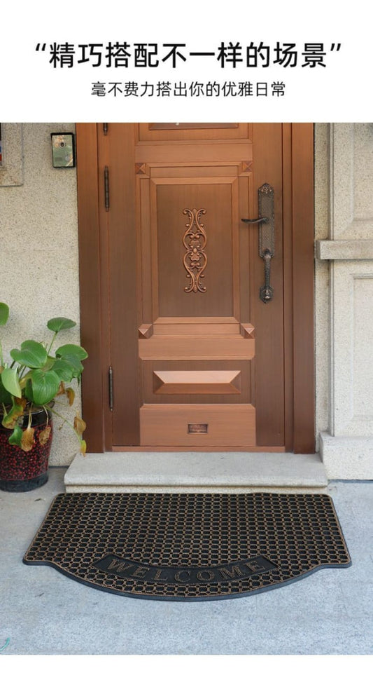Outdoor Indoor Antislip Door Mat (SA2510-134)Golden Door Mats Apricot
